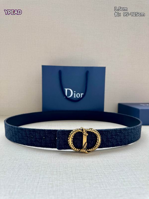 Dior belt 35mmX95-125cm 8L68